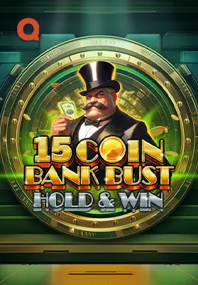 15 Coin Bank Bust